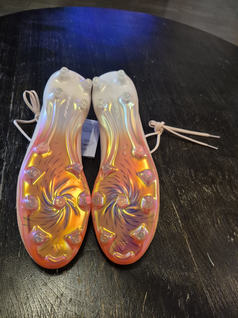Adidas Womens F50 Sparkfusion Elite Low Soccer Cleat, Bliss Orange - Picture 11 of 15